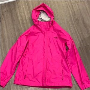 HOT PINK North Face women’s jacket. Hyvent 2.5L